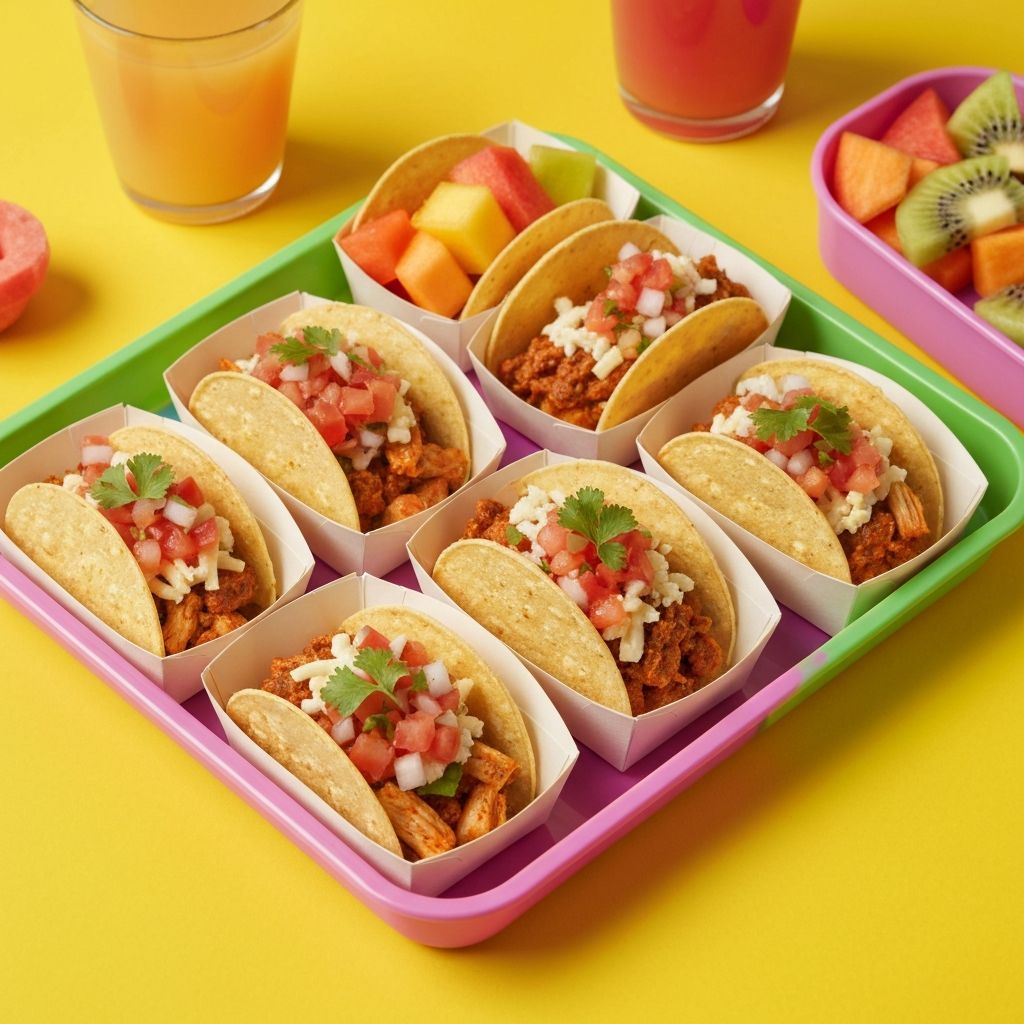 AI-conceptbeeld: Taco Fiesta Mini